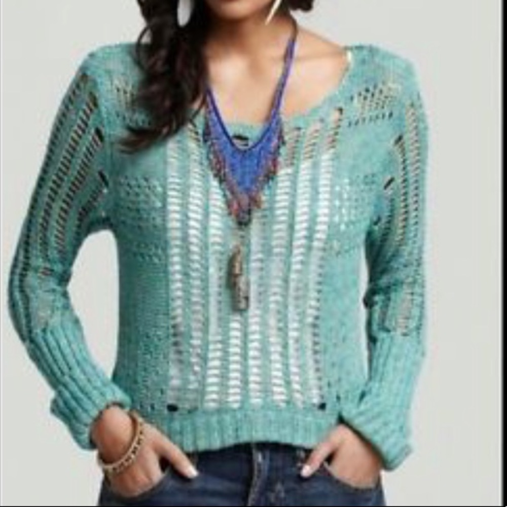 Free People cropped sweater